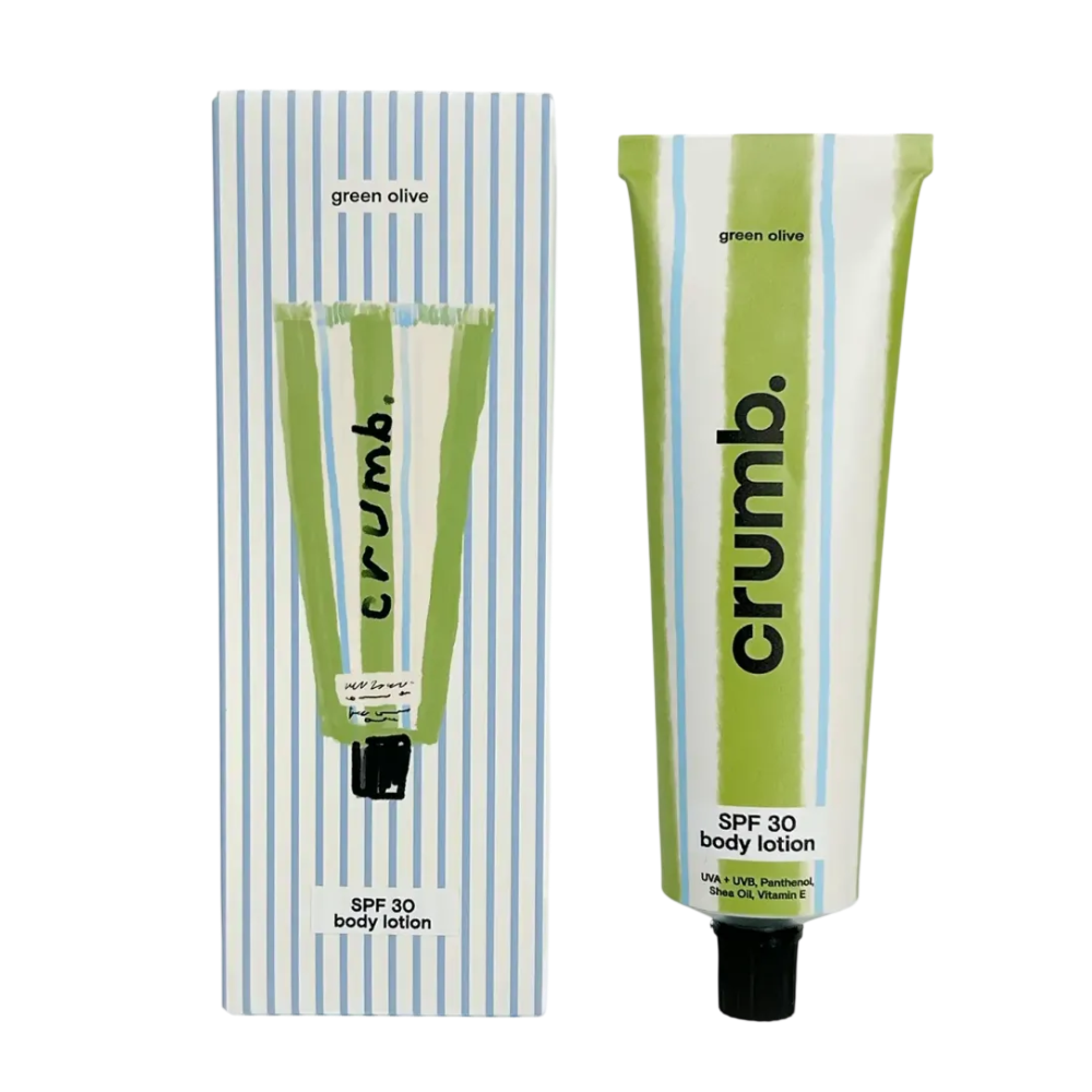 CRUMB. Body Lotion Green Olive SPF 30+ 100ml - Сонцезахисний крем для тіла "Green Olive" - фото №6 CRUMB. Body Lotion Green Olive SPF 30+ 100ml - Сонцезахисний крем для тіла "Green Olive" - фото №6